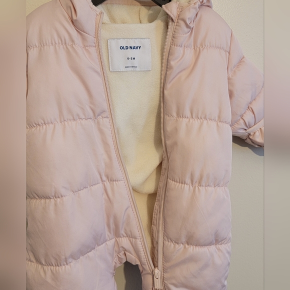 OLD NAVY Pink Puffer Snowsuit - Picture 5 of 5